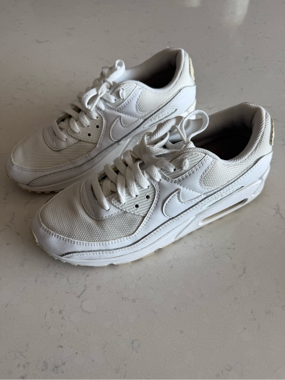 Women’s Nike Air Max White Low-Top Sneakers